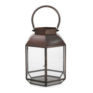 High Quality <b>Glass</b> Galvanized Candle Jar Home & Hotel Decoration New Design Trendy Best Price Candle Lantern - Product Image 4