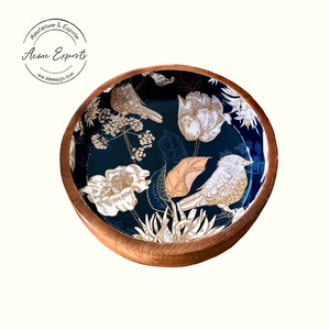 Tazón cuadrado para servir hecho a mano con madera de mango con acabado liso para ensaladas, aperitivos y decoración de cocina natural y ecológica - Product Image 6