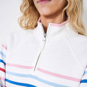 Fabricant de haute qualité mode Street Wear hommes sweats à capuche et pulls sweats col rabattu et fermeture éclair Design 2025 - Product Image 5