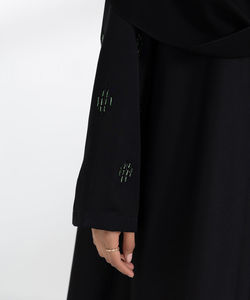 Precio barato señoras Abaya venta al por mayor nuevo diseño musulmán Abaya vestido para mujeres superventas Oriente Medio manga larga Abaya - Product Image 3