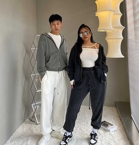 Venta al por mayor Sweatsuit Mujeres Alta calidad Cremallera Mujeres Sudaderas de moda - Product Image 4