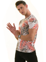 Vente en gros de t-shirts pour hommes à manches courtes en coton 100% tricoté, imprimés, col rond, séchage rapide, fabriqués en Turquie
