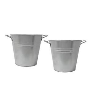 Vente chaude fabriqué à la main jardinière en métal attrayant brillant intérieur/extérieur Pot de fleur décoration de la maison fournitures de jardin - Product Image 1