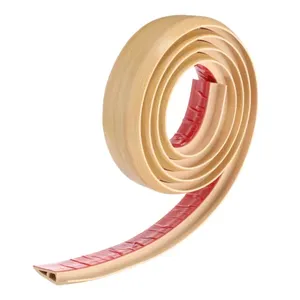 แถบเปลี่ยนพื้นลายไม้แบบทันสมัย2 "อุปกรณ์เสริมพื้นพีวีซี6.56ft กันน้ำขอบ10มม. - Product Image 1