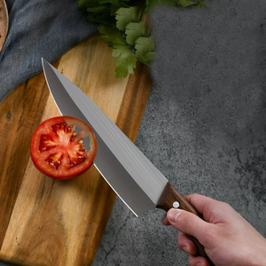 มีดหั่นเนื้อพร้อมด้ามวอลนัทมีดเชฟมืออาชีพคมพิเศษ - Product Image 4
