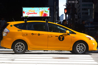 Letrero Publicitario LED Portátil para Techo de Taxi, Pantalla a Todo Color con Pantalla Superior, Función de Animación SDK, IP65