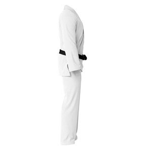 Keembro hommes nouveau style à manches longues séchage rapide Jiu Jitsu Gi couleur blanche uniforme en coton meilleur matériel - Product Image 4