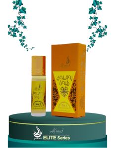 AL MAS Shay Oud Premium Unisex Attar Perfume en Roll-On 6ml |   Aceite de Perfume con Aroma Intenso y Duradero a Oud para Hombres y Mujeres - Product Image 1