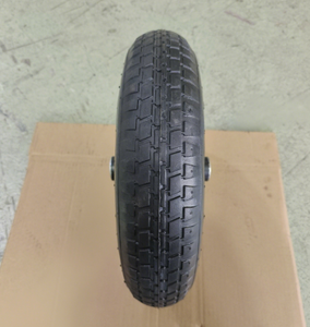 High Quality 16in 400-8 Tubeless Pneumatic Replacement Wheel Caster Wheels Steel for <b>Wagon</b> Cart Trolley Generator Lawnmower - Product Image 3