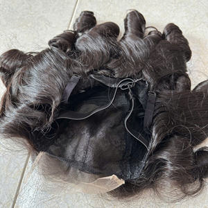 Hot Trends 2024 Bouncy rizado Precios al por mayor Extensiones de cabello natural Cabello humano vietnamita recto natural Cabello virgen - Product Image 3