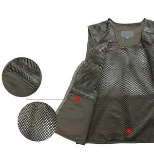 Gilet Cargo pour hommes en plein air, été, travail photo, pêche, safari, gilet dans un style unique et de bonne qualité - Product Image 3