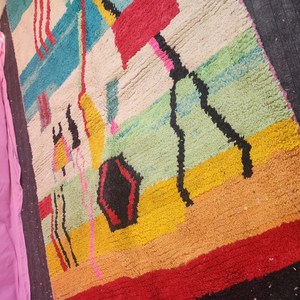 Nhiều Màu Thiết Kế Thảm Tay Khối In Mô Hình Dhurries 100% Chất Liệu Cotton Thảm Cho Nhà Phòng Khách Và Trang Trí Sân Vườn - Product Image 2