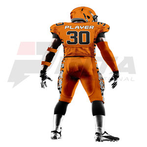 Uniformes de fútbol americano personalizados para hombres, Jersey de sarga de aparejos con pantalones acolchados, conjunto de uniformes de fútbol americano para adultos - Product Image 3