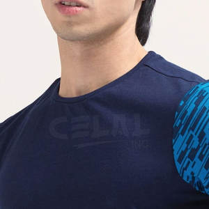 Camiseta de algodón personalizada para hombre, camiseta de buena calidad de talla grande, bajo pedido mínimo, nuevo diseño - Product Image 5