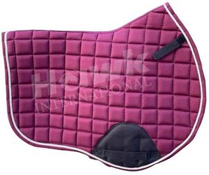Almohadilla de sillín deportiva acolchada rosa de alta calidad, precio competitivo para carreras ecuestres, equitación, productos superiores para caballos - Product Image 3