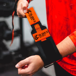 Guantes unisex con logotipo personalizado para Ciudad, guantes transpirables para entrenamiento, muñequera, soporte para levantamiento pesado, ajuste cómodo, nuevo diseño - Product Image 4