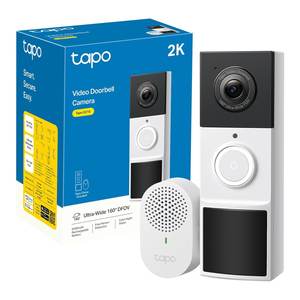 Timbre Inteligente Citiphone TAPO D210 2K con Opciones de Color Blanco y Negro - Product Image 2