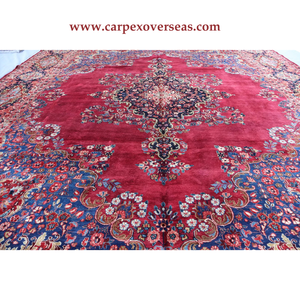 Alfombra de lana hecha a máquina de estilo Mandilion turco de alta calidad, tamaño grande para el hogar, hoteles, pasillos, antideslizante y antimicrobiano - Product Image 3