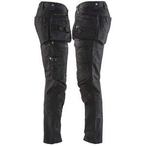 Pantalons cargo en toile imperméable légers personnalisés en gros avec plusieurs poches pour les vêtements de travail pour hommes dans le style de la rue principale - Product Image 4