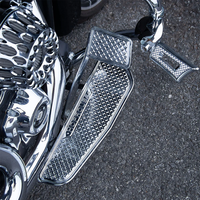 HOPERO Planches de sol extensibles en aluminium Waffle Rider pour modèles Touring 1986+ - Nouvelle garantie d'un an