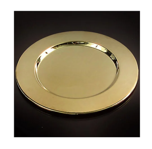 Meilleure vente plaque de chargeur en laiton décor de maison et de table utilisation d'hôtel plaque de chargeur plaque en laiton taille personnalisée prix pas cher - Product Image 3