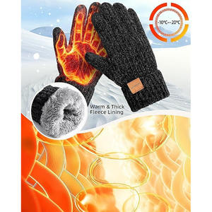 Guantes Deportivos Transpirables de Algodón para Invierno con Logotipo Frontal 2026, Pantalla Táctil y Detección de Agujas - Product Image 5