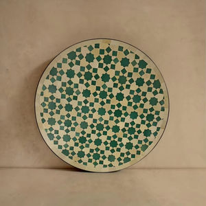 Plateau de service décoratif de luxe fait à la main en os et résine pour table, café, collations, desserts, maison, bureau - Product Image 1