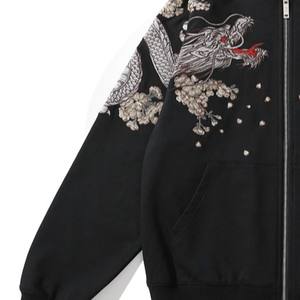 Nouveaux sweats à capuche brodés pour hommes, sur mesure, anti-plis, respirants, haute qualité, 100% coton, écologiques, 220g, personnalisables - Product Image 3