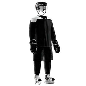 Uniforme de hockey sobre hielo impreso por sublimación personalizado/Uniforme de hockey sobre hielo totalmente transpirable y elástico para adultos - Product Image 1