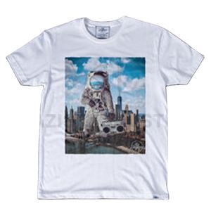 T-shirt graphique unisexe surdimensionné à motif uni, élégant, lourd, en toile de haute qualité, respirant, en polyester et coton, avec épaules tombantes - Product Image 2