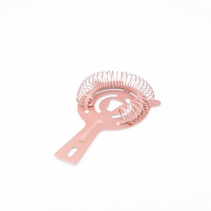 Luxury Pink Finished <b>Cocktail</b> Accessory Bar Tool Set with <b>Shakers</b> and Glass Handles Ideal for Home Bar <b>Cocktails</b> From India - Product Image 5