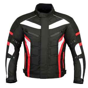 Chaqueta de protección textil para motocicleta personalizada para hombre - Product Image 1