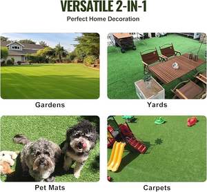 Gazon artificiel décoratif pour l'aménagement intérieur des hôtels et villas, gazon paysager esthétique personnalisé - Product Image 5