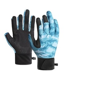 Gants de pêche sans doigts hommes femmes pour kayak gants de Sport randonnée en plein air UPF50 + gants de pêche au soleil sans doigts - Product Image 4