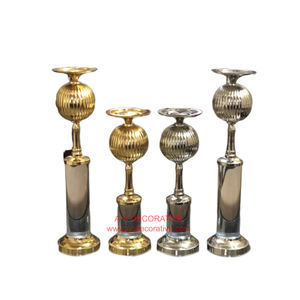 Portavelas de Pilar martillado para bodas decorativas y eventos y fiestas Precio al por mayor Soportes de portavelas hechos a mano - Product Image 6