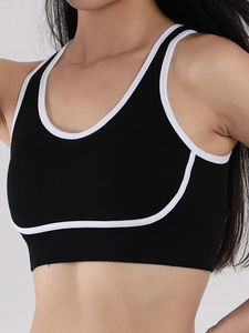 Sujetador deportivo para mujer Gimnasio Malla a prueba de golpes Sujetador deportivo de secado rápido Correr Fitness Yoga Mujeres Entrenamiento Ropa interior deportiva - Product Image 3