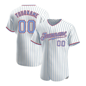 Athletic Fit Baseball Jersey Anti-UV Protection V-Neck 100% Polyester Custom Size Breathable Sublimated Printed Fade-Free Custom - Product Image 5