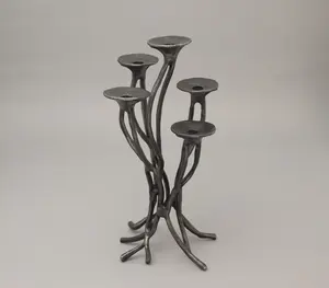 Bougeoir noir antique Dernier design attrayant Bougeoir de table Salle à manger designer - Product Image 1