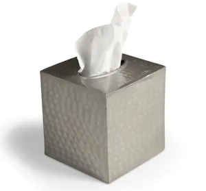 Servilletero simple plateado, soporte de papel tisú de mesa de Metal para restaurante, mesa de comedor, papel decorativo - Product Image 6