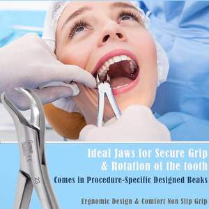 คีมสกัดสแตนเลสเยอรมันแบบอังกฤษสำหรับทันตแพทย์ - Product Image 5