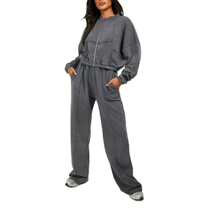 Survêtement Homme 2-en-1 Personnalisable à 100% avec Impression, Col Rond, Manches Longues, Effet Délavé, Séchage Rapide, Respirant, Léger et Décontracté pour l'Hiver - Product Image 2