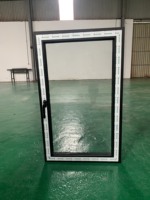 Fenêtre coulissante pliante en alliage d'aluminium 6063-T5, systèmes à rupture de pont thermique, isolation thermique et acoustique, économie d'énergie, 93 mm, livraison rapide
