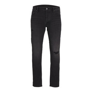 Pantalones Vaqueros Ajustados Personalizados para Hombre, 100% Algodón, Casuales, de Alta Calidad, Estilo Denim Sólido, Holgados, de Pierna Ancha, Vintage, OEM - Product Image 1