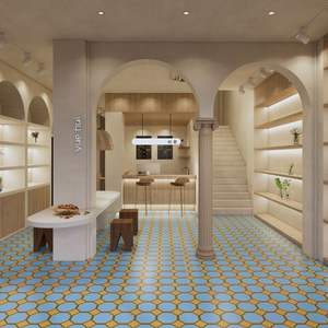 Capacité de production élevée assurant des exportations stables de carreaux de ciment de 200×200 mm - Product Image 5