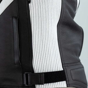 Dernière conception personnalisée hommes hiver moto costumes vélo de course équipe vêtements de sport noir veste en cuir Auto moto course - Product Image 6