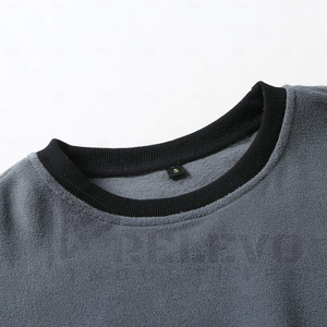 Nouveau sweat à capuche zippé pour homme avec logo personnalisé brodé, impression numérique, polyester/coton, automne, 2 pièces, haute qualité, prix bas - Product Image 4