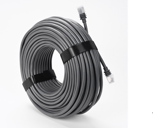 สายอีเธอร์เน็ต Cat6 หัวต่อ RJ45 แบบมีชีลด์ ความเร็วสูง 2000Mbps กันน้ำ สีเทา ดีไซน์แบบม้วน สำหรับจาน Starlink Gen 3 - Product Image 5