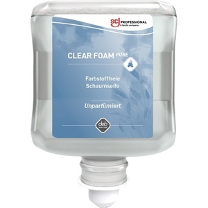 SC Johnson Professional 1-Liter Clear FOAM Pure Foaming <b>Soap</b> for 4707 020 186 Cartridges Professional Hand <b>Wash</b> - Product Image 1