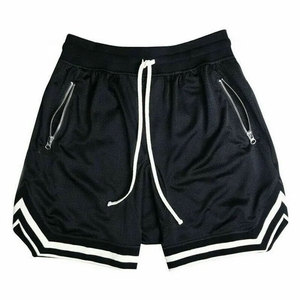 High Quality Wholesale Embroidered Breathable Mesh Quick Dry Basketball Shorts Sport Pants - Product Image 4