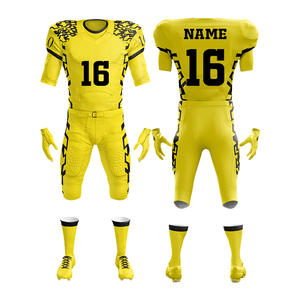 ชุดเจอร์ซีย์ฟุตบอลชุดฟุตบอลสำหรับเยาวชนชายชุดฟุตบอลอเมริกันออกแบบได้ตามต้องการ - Product Image 2